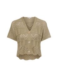 Marie Lund Kardigan Kobiety Bawełna zielony, XL. Zielone kardigany damskie Marie Lund, xl, bez wzorów, z bawełny, eleganckie, bez kołnierzyka. Za 139.95 zł.
