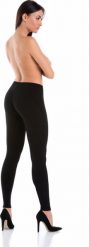 Teyli Legginsy sportowe bawełniane Push Up czarne Czarny XL. Czarne legginsy damskie Teyli, xl, bez wzorów, z bawełny. Za 82.55 zł.