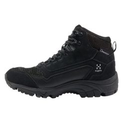 Damskie buty trekkingowe Haglöfs Skuta Proof Mid. Brązowe obuwie trekkingowe damskie Haglöfs, z gumy, bez zapięcia. Za 621.45 zł.