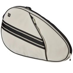 Torba sportowa unisex Wilson Premium Padel Cover. Czarne torby sportowe męskie Wilson, bez wzorów. Za 169.50 zł.
