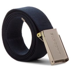 Pasek Męski Lacoste. Niebieskie paski męskie Lacoste. Za 189.99 zł.