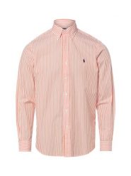 Polo Ralph Lauren Koszula Mężczyźni Regular Fit Bawełna pomarańczowy, XL. Brązowe koszule męskie Polo Ralph Lauren, m, bez wzorów, z bawełny, klasyczne, bez kołnierzyka, bez ramiączek. Za 429.95 zł.