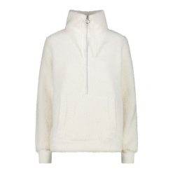 Kobieca bluza półzipowana CMP. Białe bluzy damskie CMP, na zimę, bez wzorów, bez ramiączek, bez kaptura. Za 348.00 zł.