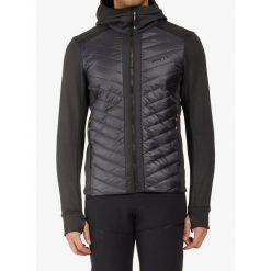 Kurtka hybrydowa męska Didriksons Zuko Full Zip 2. Czarne kurtki męskie Didriksons, m, bez wzorów, sportowe, bez kaptura. Za 596.00 zł.