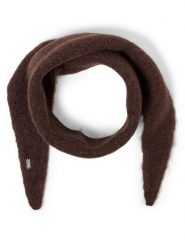 Opus Szalik z domieszką wełny Kobiety brązowy, ONE SIZE. Brązowe szaliki damskie Opus, bez wzorów, z wełny. Za 99.95 zł.