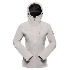 Kurtka damska trekkingowa wodoodporna 15.000 Alpine Pro Zarra 2. Szare kurtki sportowe damskie Alpine Pro, bez wzorów, bez ramiączek, bez kaptura, trekkingowe. W wyprzedaży za 939.00 zł.