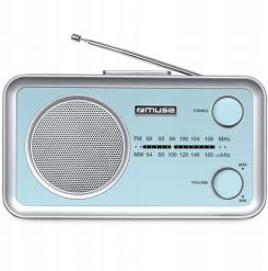 Radio Muse RADIO PRZENOŚNE MF-060VB FM/MW. Radia Muse. Za 123.42 zł.