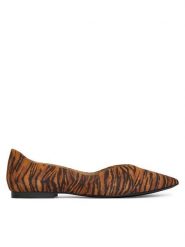 Caprice Baleriny 9-22110-42 Pomarańczowy. Brązowe balerinki damskie Caprice, bez wzorów, ze skóry, bez obcasa, bez zapięcia. Za 246.99 zł.