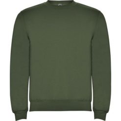 Bluza Unisex Dla Dorosłych Clasica Z Okrągłym Dekoltem. Zielone bluzy męskie ROLY, m, bez wzorów, bez ramiączek, bez kaptura. Za 73.99 zł.