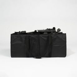Torba do transportu wózka golfowego Inesis. Czarne torby podróżne damskie INESIS, bez wzorów, z materiału. Za 129.99 zł.