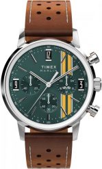 Zegarek męski Timex TW2W99100 brązowy. Brązowe zegarki męskie Timex, bez wzorów. Za 1,435.74 zł.