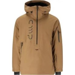 Cmp Kurtka męska MAN HYBRID SKI ANOARK - WP15000, 100% polyester. Brązowe kurtki sportowe męskie CMP, m, bez wzorów, bez kaptura, narciarskie. Za 641.50 zł.