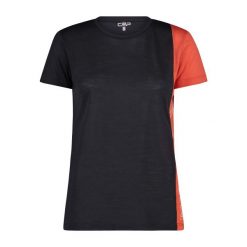 Koszulka damska CMP. Szare bluzki damskie CMP, bez wzorów, bez kołnierzyka, bez ramiączek. Za 257.50 zł.