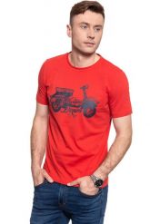 MĘSKI T-SHIRT MUSTANG ALEX C PRINT 1008962 7179. T-shirty męskie Mustang, m, bez wzorów, bez kołnierzyka, bez ramiączek. W wyprzedaży za 39.99 zł.