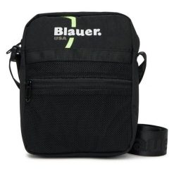 Saszetka Blauer. Czarne saszetki i nerki męskie Blauer, bez wzorów. Za 119.99 zł.