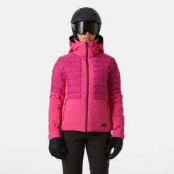 Damska kurtka narciarska Helly Hansen Avanti. Czerwone kurtki sportowe damskie Helly Hansen, na zimę, l, bez wzorów, bez ramiączek, bez kaptura, narciarskie. W wyprzedaży za 2,227.50 zł.