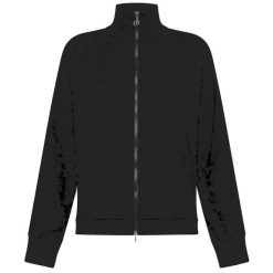 Bluza Deha Bluza Z Pełnym Zamkiem I Logo Damskie. Czarne bluzy damskie Deha, m, bez wzorów, z bawełny, bez ramiączek, bez kaptura. Za 486.99 zł.