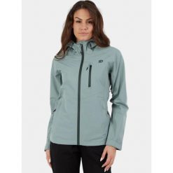 Płaszcz przeciwdeszczowy damski Fundango Piora. Zielone płaszcze damskie FUNDANGO, s, bez wzorów, z poliesteru, sportowe, bez kołnierzyka, bez kaptura. Za 419.90 zł.