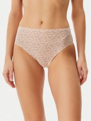 Chantelle Figi klasyczne z wysokim stanem Soft Stretch C11DC9 Beżowy. Brązowe majtki damskie Chantelle, z syntetyku. Za 59.99 zł.