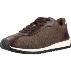 Buty MICHAEL KORS 43T5RHFS3L Brązowy. Brązowe obuwie trekkingowe damskie MICHAEL KORS ACCESS, ze skóry, bez zapięcia. Za 596.99 zł.