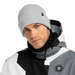 Czapka zimowa beanie męska Snowflake. Białe czapki męskie SIROKO, na zimę, bez wzorów, z tkaniny. W wyprzedaży za 84.00 zł.