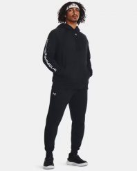 Under Armour UA RIVAL FLEECE SUIT Komplet dresowy męski. Czarne komplety dresowe męskie Under Armour, m, bez wzorów, z dresówki. Za 279.99 zł.