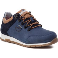 Trekkingi NIK - 03-0459-02-3-09-03 Granatowy. Niebieskie buty zimowe męskie Nik, z materiału, bez zapięcia. Za 299.00 zł.