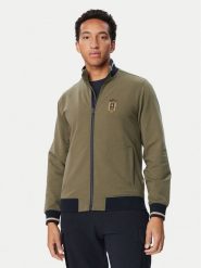 Aeronautica Militare Bluza 262FE2089UF00662 Khaki Regular Fit. Brązowe bluzy męskie Aeronautica Militare, m, bez wzorów, z bawełny, bez ramiączek, bez kaptura. Za 664.99 zł.