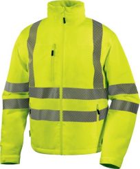 Kurtka męska Delta Plus FLENHV - KURTKA WYSOKIEJ WIDOCZNOSCI Z POLIESTRU STRETCH - WODOODPORNA I ODDYCHAJĄCA - żółty fluo S. Żółte kurtki męskie DELTA PLUS, m, bez wzorów, bez kaptura. Za 323.74 zł.