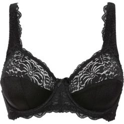 Biustonosz bonprix czarny. Czarne biustonosze bonprix, bez wzorów, z koronki. Za 54.99 zł.