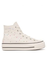 Converse Trampki Chuck Taylor All Star Lift Platform Mini Studs A19140C Écru. Trampki i tenisówki damskie Converse, bez wzorów, z materiału, bez zapięcia. Za 449.99 zł.