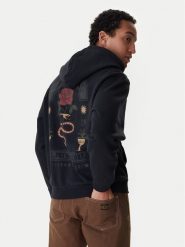 RVCA Bluza Roses Poster EVYSF00135 Czarny Regular Fit. Czarne bluzy męskie RVCA, m, bez wzorów, z bawełny, bez ramiączek, bez kaptura. Za 329.99 zł.