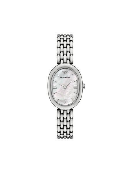 Emporio Armani Zegarek Sinfonia AR11706 Srebrny. Szare, analogowe zegarki damskie Emporio Armani, srebrne. Za 1,169.00 zł.