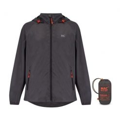 Kurtka wodoodporna Mac In A Sac Origin. Szare kurtki męskie Mac In A Sac, l, bez wzorów, z materiału, bez kaptura. Za 306.00 zł.