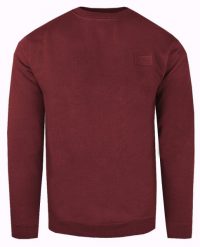 Miękka i Wygodna Męska Bluza - Pako Jeans - Bordowa. Czerwone bluzy męskie Pako Jeans, l, bez wzorów, z bawełny, bez ramiączek, bez kaptura. Za 129.00 zł.