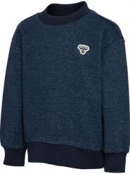 Hummel Bluza hmlMINI LOOSE DNM CREWNECK BEE z bawełny organicznej – DRESS BLUES. Niebieskie bluzy damskie Hummel, z aplikacjami, z bawełny, bez ramiączek, bez kaptura. Za 157.00 zł.