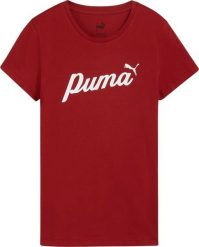 Puma Koszulka damska Puma ESS Script czerwona 679315 13 M. Czerwone bluzki damskie Puma, m, bez wzorów, bez kołnierzyka, bez ramiączek. Za 92.87 zł.