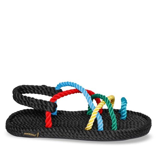 Sandały Bohonomad. Sandały damskie Bohonomad, bez wzorów, bez obcasa, na płaskiej podeszwie, bez zapięcia. Za 239.99 zł.