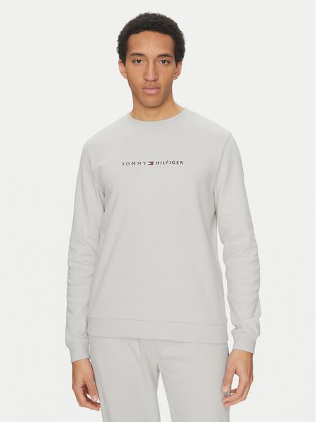 Tommy Hilfiger Bluza UM0UM03346 Szary Regular Fit. Szare bluzy męskie Tommy Hilfiger, m, bez wzorów, z syntetyku, bez ramiączek, bez kaptura. Za 162.99 zł.