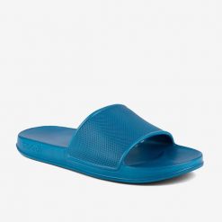 Klapki męskie Coqui. Niebieskie klapki męskie Coqui, bez wzorów, bez zapięcia. Za 132.99 zł.