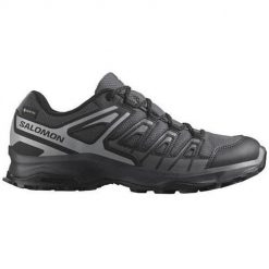 Buty trekkingowe męskie Salomon Extegra Gtx. Czarne buty zimowe męskie Salomon, bez wzorów, z materiału, bez obcasa, bez zapięcia. Za 509.99 zł.