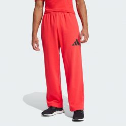 Spodnie Essentials Wide Leg 3 Bar Logo. Czarne buty sportowe męskie Adidas, s, bez wzorów, z materiału, na fitness i siłownię. Za 229.00 zł.
