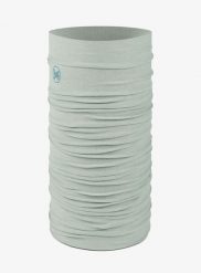 Chusta wielofunkcyjna Buff Coolnet UV - solid seagrove green. Zielone szaliki męskie Buff, bez wzorów, z elastanu. Za 89.99 zł.
