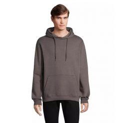 Bluza z kapturem Sol's Snake. Szare bluzy damskie SOL'S, s, bez wzorów, z bawełny, bez ramiączek, z kapturem. Za 104.70 zł.