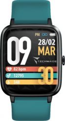 Smartwatch Techmade TM-MOVE-GR Zielony pasek (3602-1-316-181660). Zielone zegarki smartwatch Techmade, bez wzorów. Za 335.30 zł.