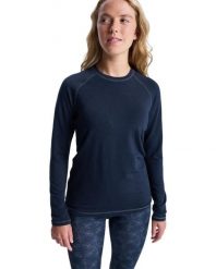 Bluza termoaktywna damska ROXY Climate Control Base Layer. Czarne bluzy damskie Roxy, l, bez wzorów, z elastanu, bez ramiączek, bez kaptura. Za 139.99 zł.