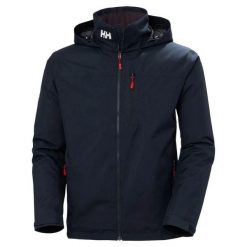 Kurtka Żeglarska Męska Helly Hansen Crew HD Midlayer 2. Niebieskie kurtki męskie Helly Hansen, m, bez wzorów, z materiału, bez kaptura. Za 599.20 zł.