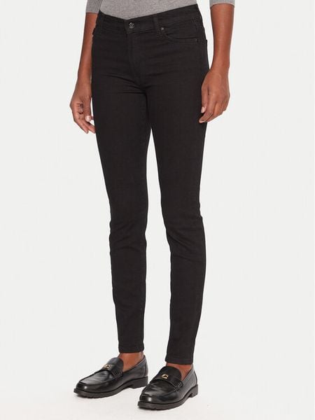 JOOP! Jeans Jeansy Maja 30048860 Czarny Skinny Fit. Czarne jeansy damskie JOOP! Jeans, bez wzorów, z bawełny. Za 319.99 zł.