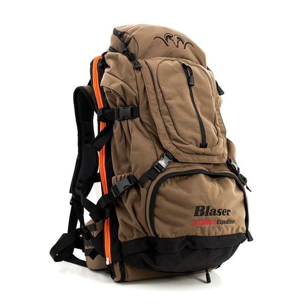 Plecak Blaser Ultimate Expedition. Brązowe plecaki męskie BLASER, bez wzorów, z materiału. Za 2,248.24 zł.