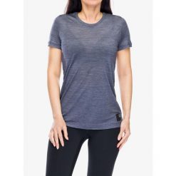 Koszulka merino damska Sensor Merino Lite Tee SS. Niebieskie koszulki sportowe damskie Sensor, bez wzorów, bez ramiączek. Za 214.99 zł.